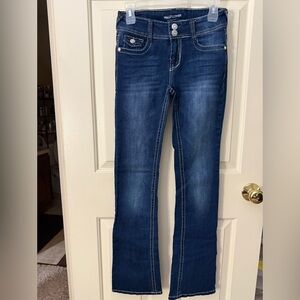 Wallflower Blue Boot Cut Jeans Classic Style